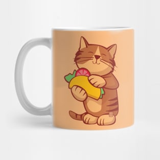 Cat with Taco Mug